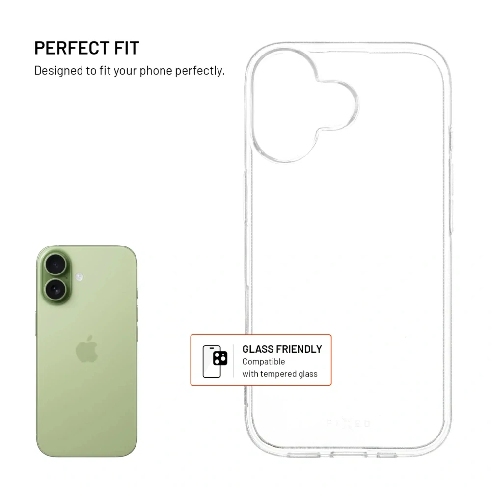 FIXED Story AntiUV Apple iPhone 17 – čirý gelový kryt