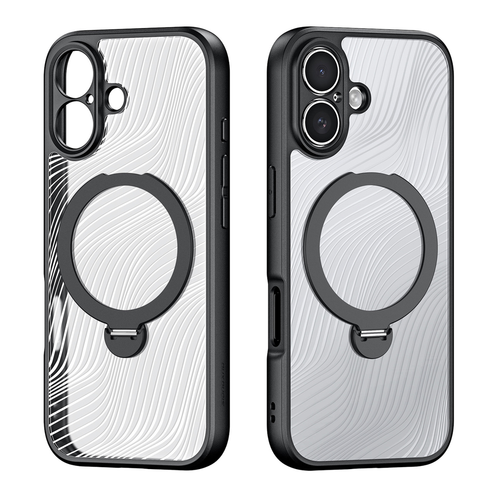 Dux Ducis Aimo Mag kryt se stojánkem iPhone 17 černý