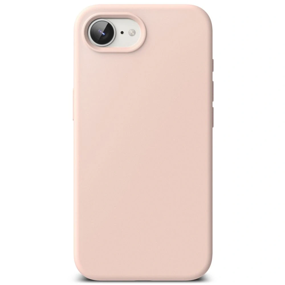 Kryt na mobil iPhone 16e Ringke Silicone MagSafe růžový
