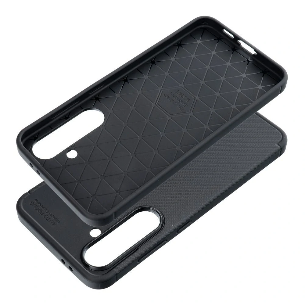Kryt na mobil Samsung Galaxy A17 Carbon Premium černý