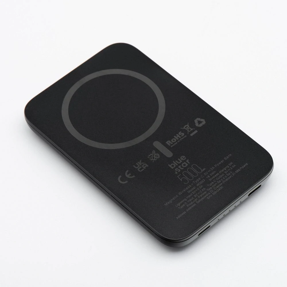 MagSafe powerbanka Blue Star 5000 mAh – použití se smartphonem