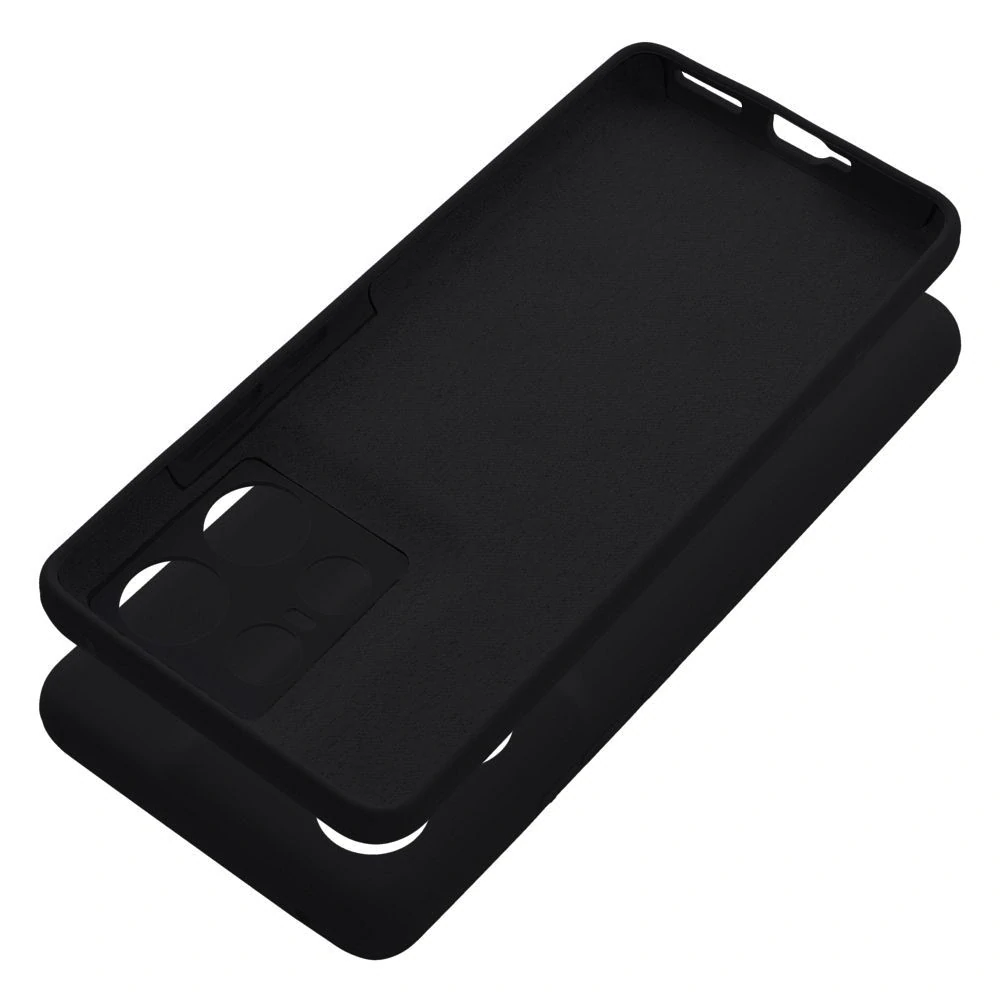 Kryt na mobil Motorola Moto G56 5G Silicone 2 mm – černý