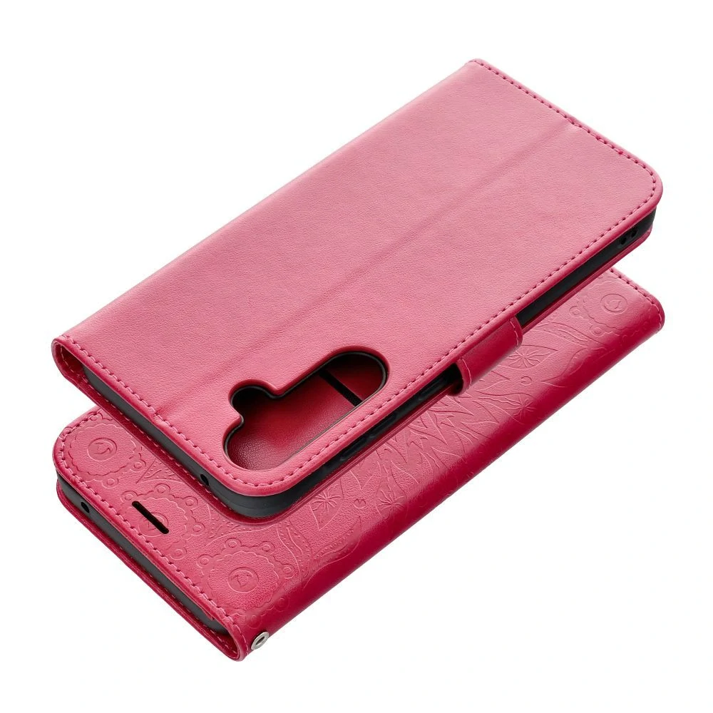 Flip pouzdro MEZZO Book Samsung Galaxy A37 5G Magenta mandala