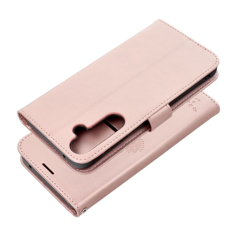 Flip pouzdro MEZZO Book Samsung Galaxy A37 5G Růžový strom