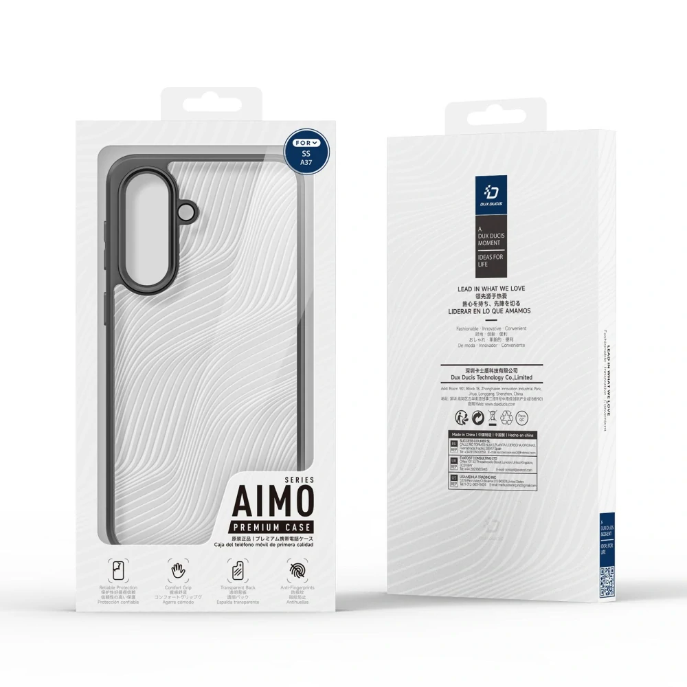 Zadní pouzdro DUX DUCIS Aimo Samsung Galaxy A37 Černé