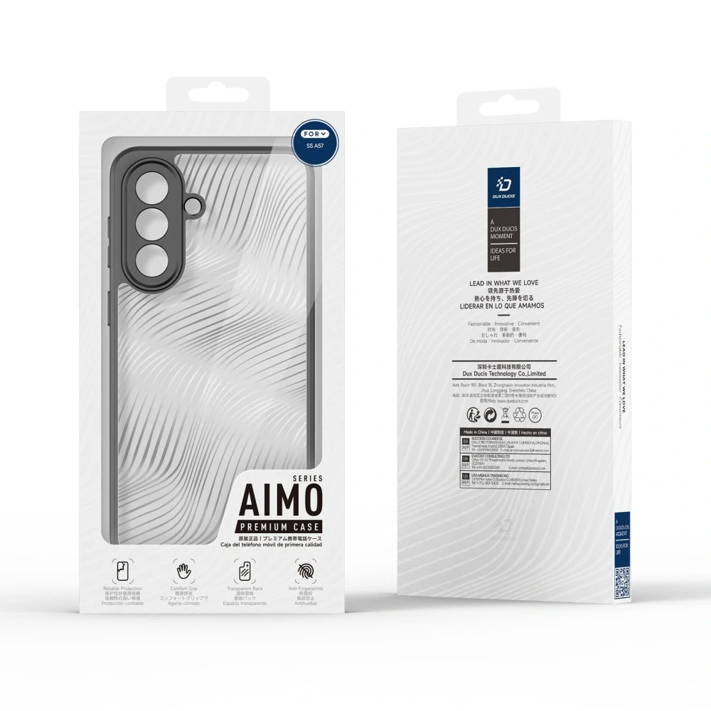 Odolný kryt na mobil Samsung Galaxy A57 5G - Dux Ducis AIMO čirý