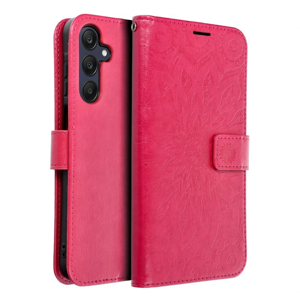 Flip pouzdro na mobil Samsung Galaxy A57 5G - MEZZO Book mandala magenta