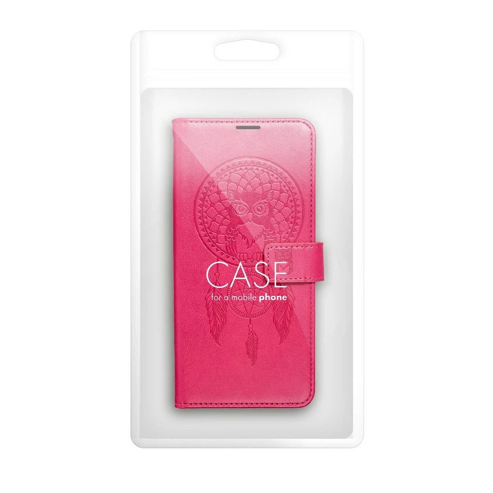 Flip pouzdro na mobil Xiaomi Redmi Note 15 Pro Plus 5G - MEZZO Book lapač snů magenta