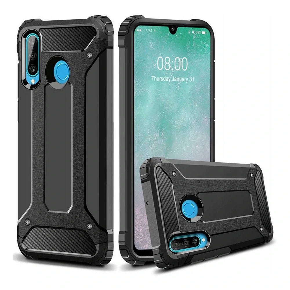 Odolný kryt na mobil Huawei P30 Lite - Armor černý
