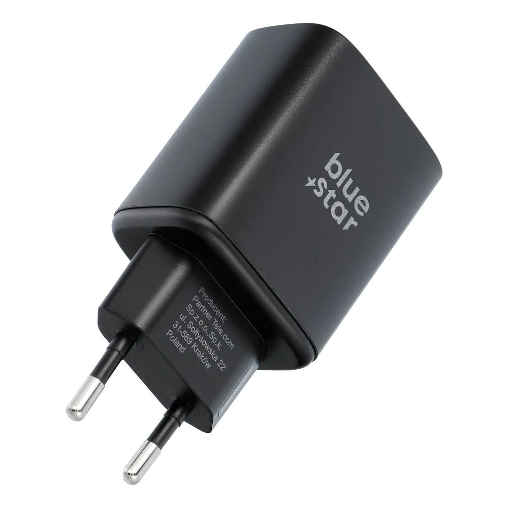 Blue Star nabíječka USB-C iPhone 17 Pro 60W černá (bez kabelu)