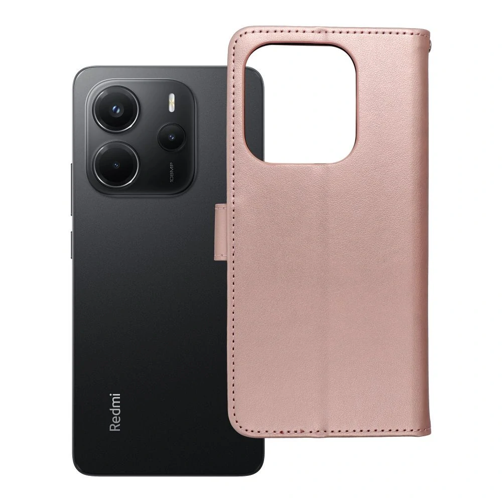 Mezzo flip pouzdro na mobil Xiaomi Redmi Note 14 4G růžový lapač