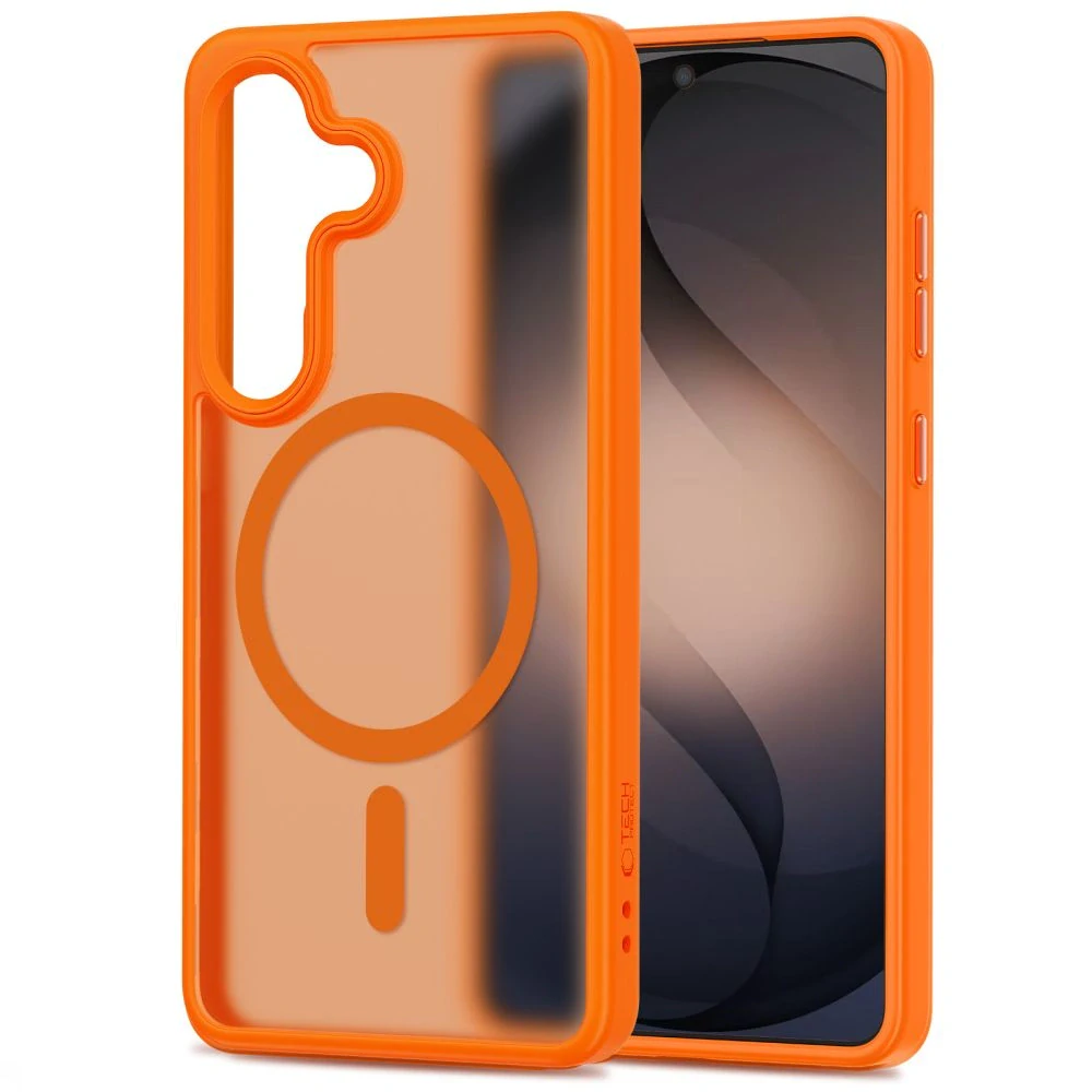 Kryt na mobil Galaxy S26 Tech-Protect Magmat MagSafe oranžový