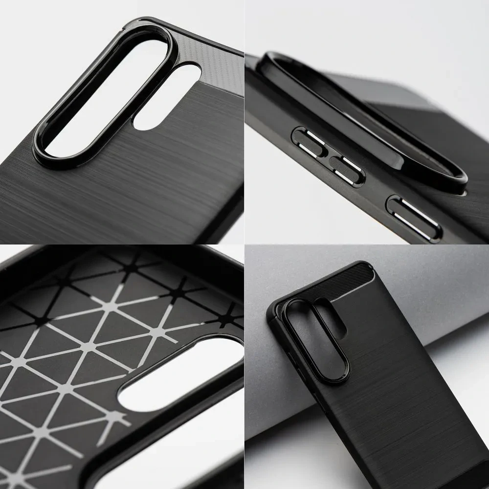 Kryt na mobil Galaxy A52/A52S Carbon 2.0 černý