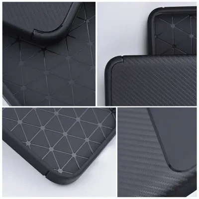 Kryt na mobil Galaxy A57 5G Carbon Premium černý