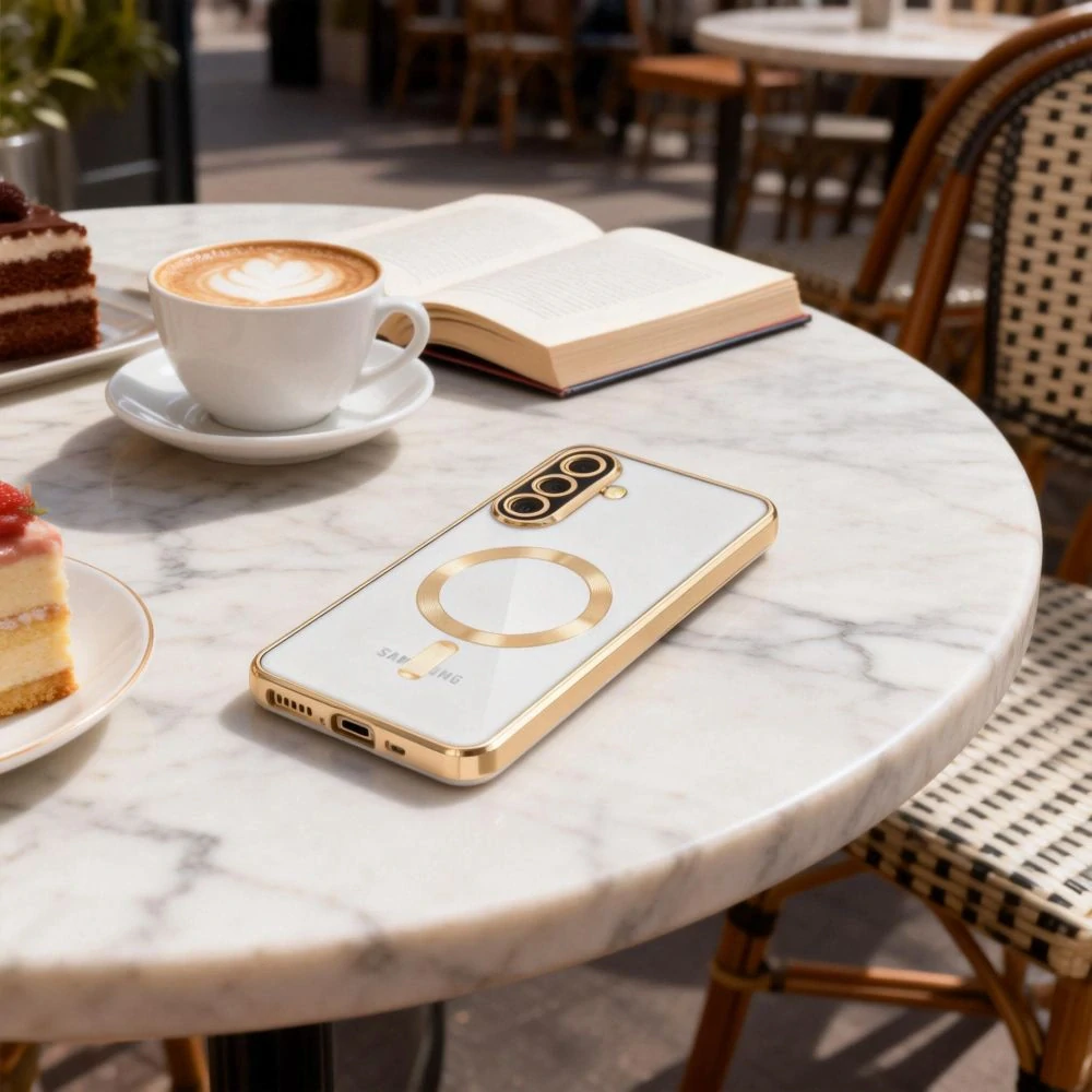 Kryt na mobil Galaxy A37 Tech-Protect MagFlex zlatý