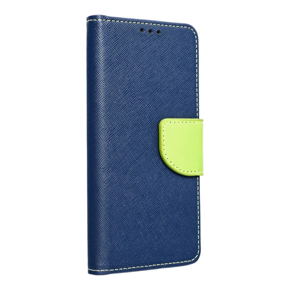 Flip pouzdro Galaxy A57 Fancy Book modro-limetkové