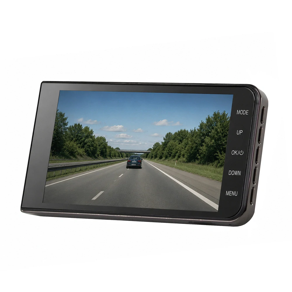 Autokamera DVR979G Full HD se zadní kamerou béžová