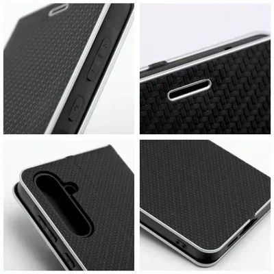 Flip pouzdro Redmi Note 15 Pro 5G Luna Carbon černé