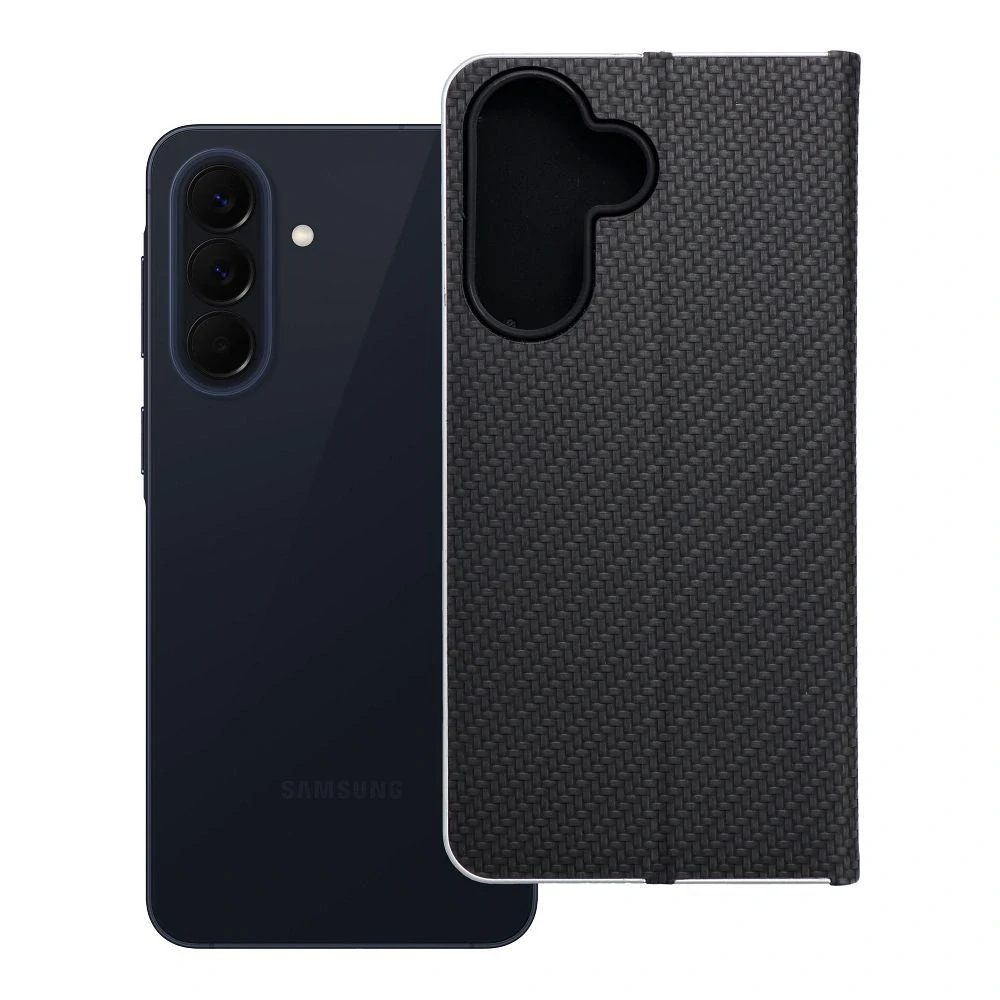 Flip pouzdro Galaxy A57 5G Luna Carbon černé