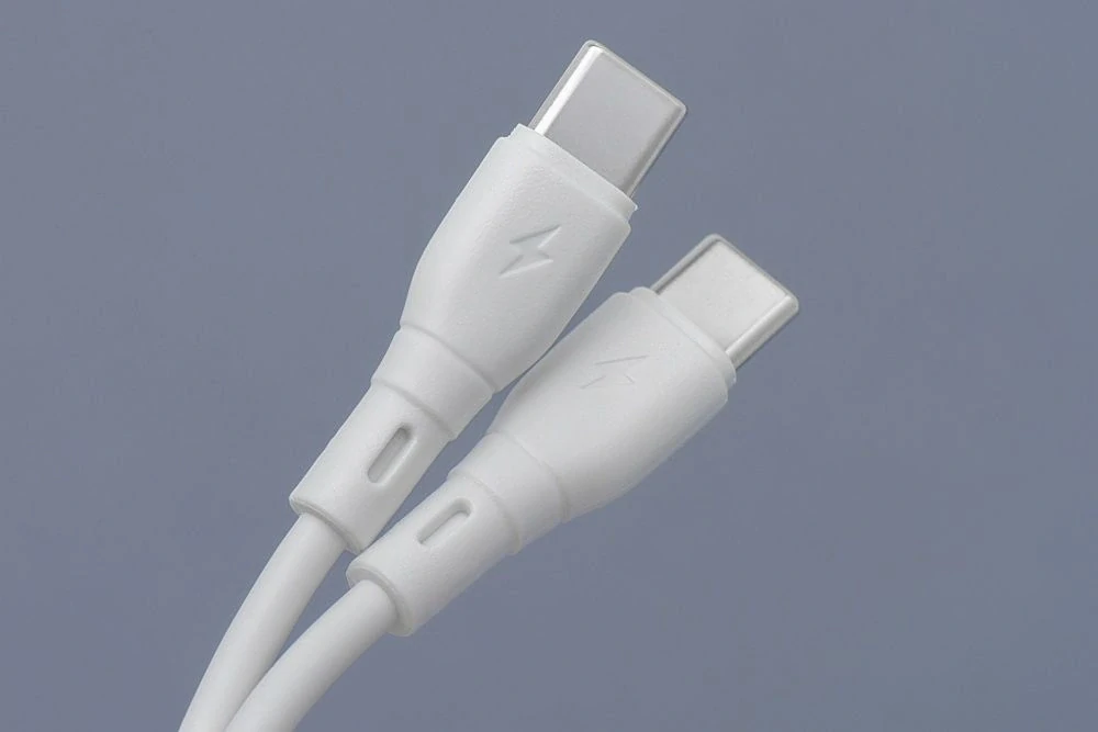 Kabel USB-C na USB-C Blue Star 60W 1m bílý