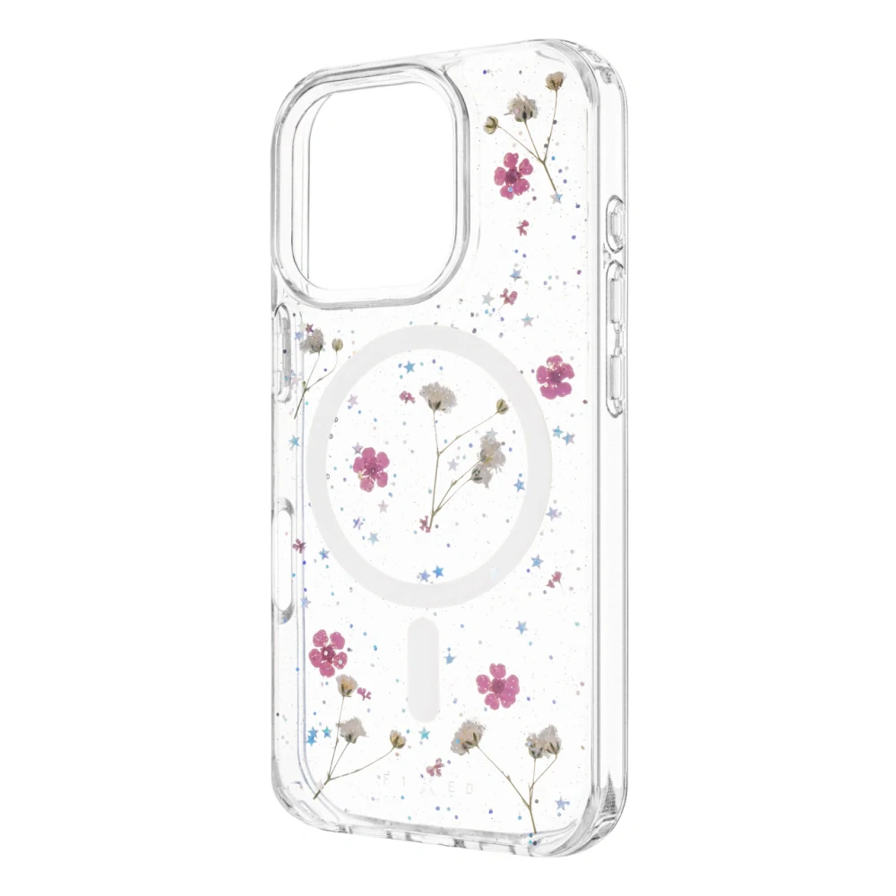 Kryt na mobil FIXED MagBloom MagSafe Apple iPhone 17 Pro Blush Plum