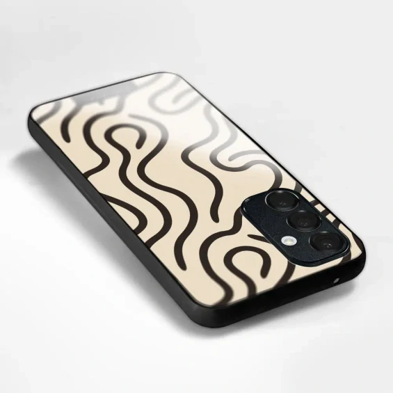 Lesklý kryt na mobil Poco F8 Pro - Mobiwear Glossy GA60G proužky