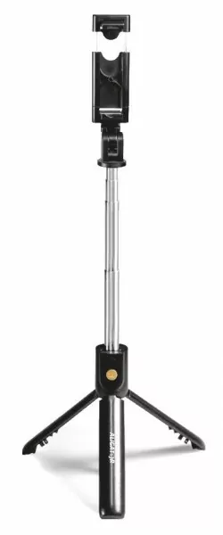 Selfie tyč s Bluetooth Tripod ALIGATOR HA12 černá