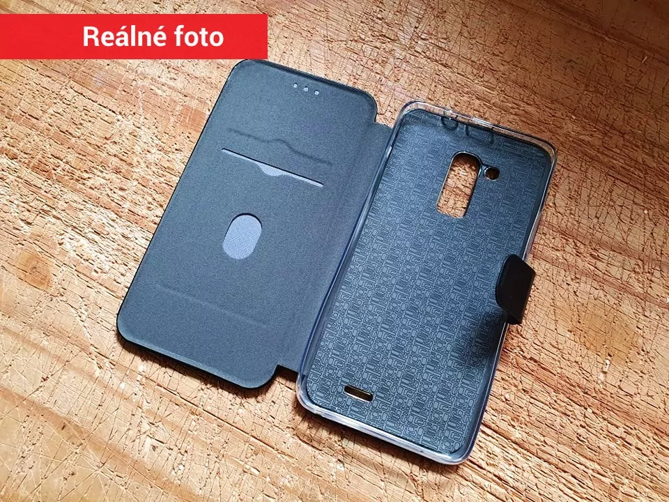 Otevírací flipové pouzdro Elegance Book na mobil ALIGATOR S6000 Duo Černé