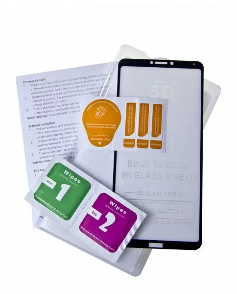 Tvrzené ochranné sklo Aligátor na celý displej Samsung Galaxy A10 černé, full glue (8595181191002)