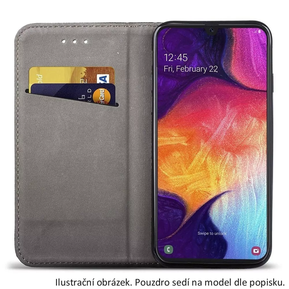Flipové pouzdro SMART BOOK Samsung Galaxy A42 5G modré