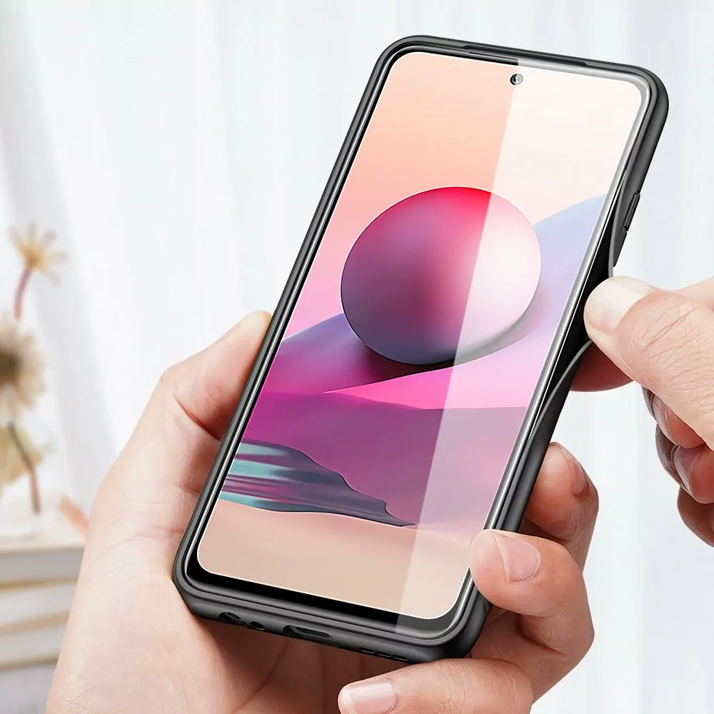 Elegantní pouzdro Dux Ducis Fino Nylon na mobil Xiaomi Redmi Note 10 / 10S - Zelené