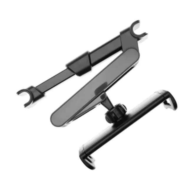 Držák do auta na tablet FIXED Tab Passenger 2 s uchycením do opěrky hlavy a s nastavitelným ramenem, černý