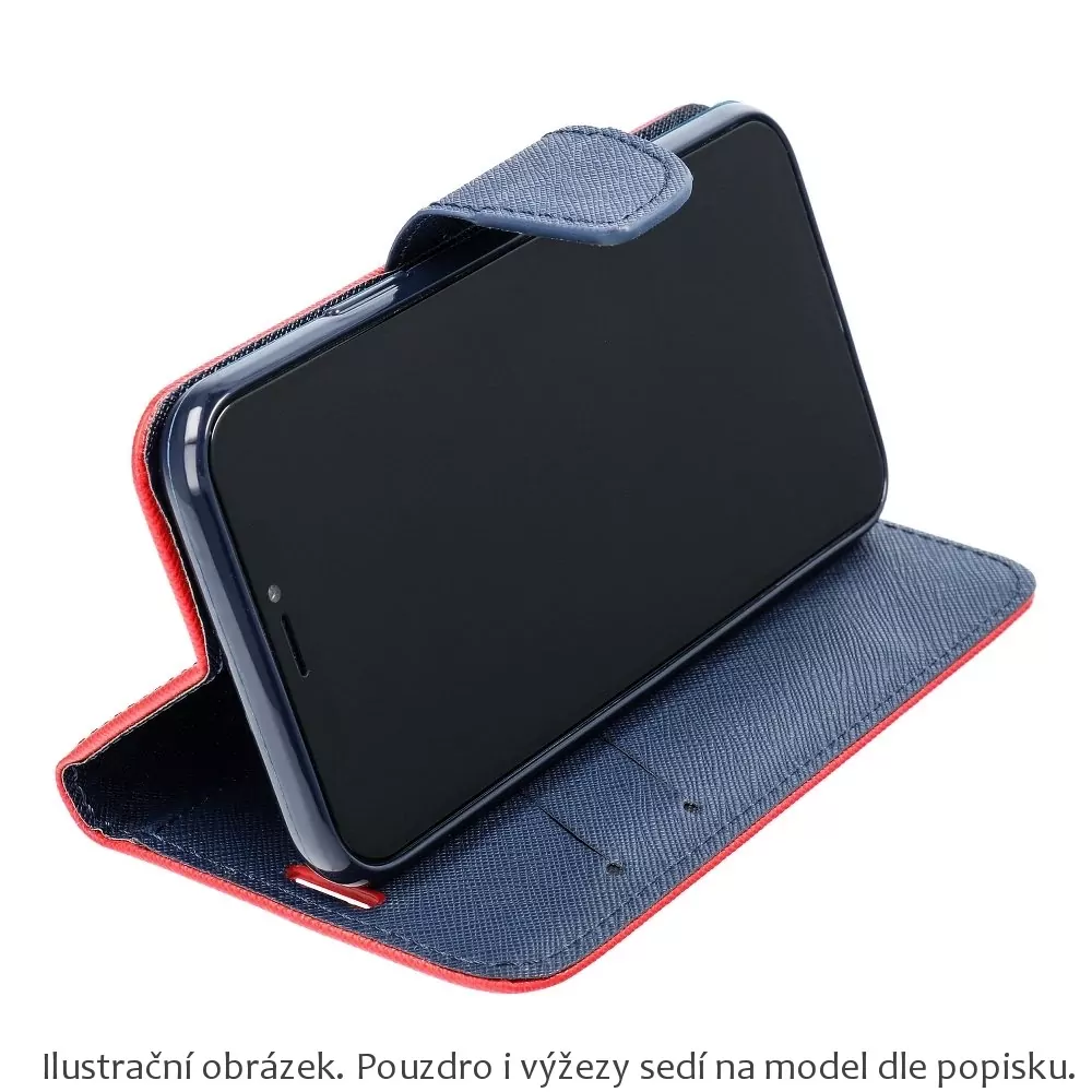 Flipové pouzdro Coolcase Fancy Book na mobil Xiaomi Mi 11 Lite Červené
