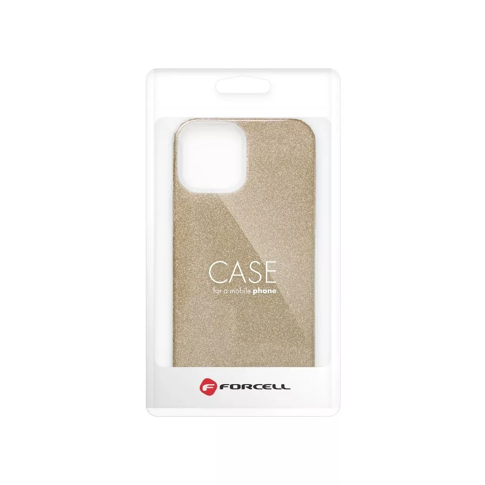 Třpytivé pouzdro Coolcase Shining na mobil Samsung Galaxy A13 Zlatavé