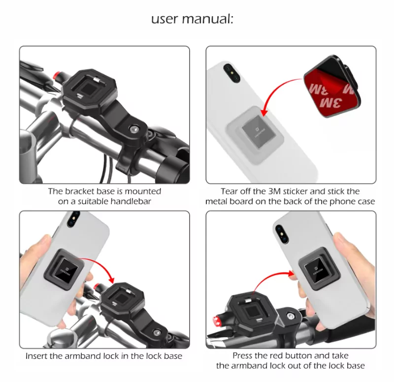 Držák kolo i motorku SWISSTEN BIKE se systémem EASY LOCK