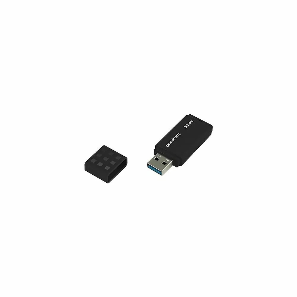 Fleška USB Flash disk GOODRAM UME3 s kapacitou 32 GB USB 3.0 s konektorem USB a krytkou