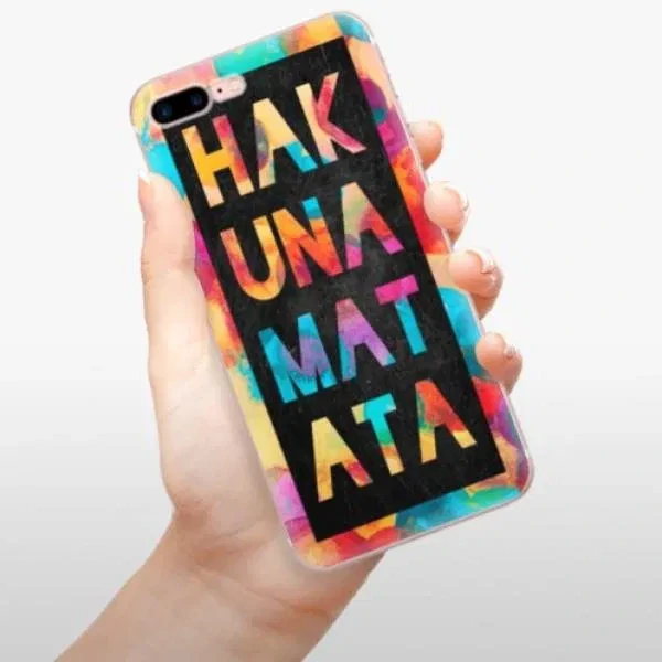 Plastové pouzdro iSaprio Hakuna Matata 01 na mobil Apple iPhone 7 Plus / 8 Plus