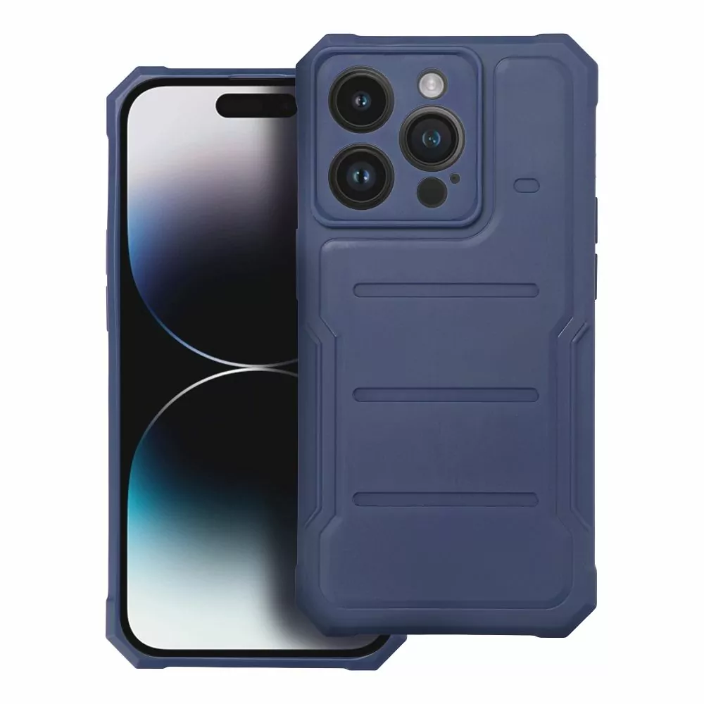 Odolné pouzdro Heavy Duty na mobil Apple iPhone 14 Pro Modré