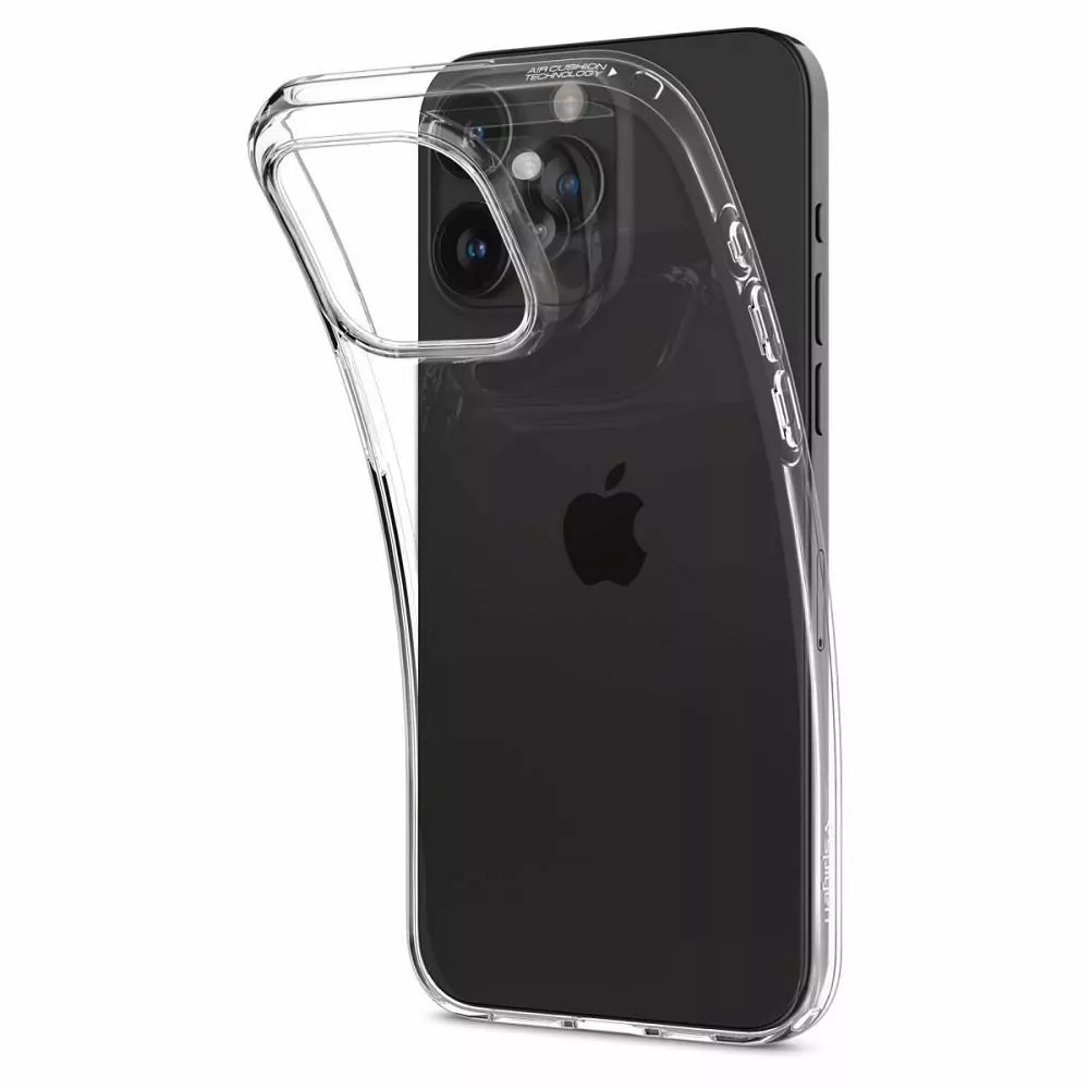 Silikonové pouzdro SPIGEN Liquid Crystal na mobil Apple iPhone 15 Pro
