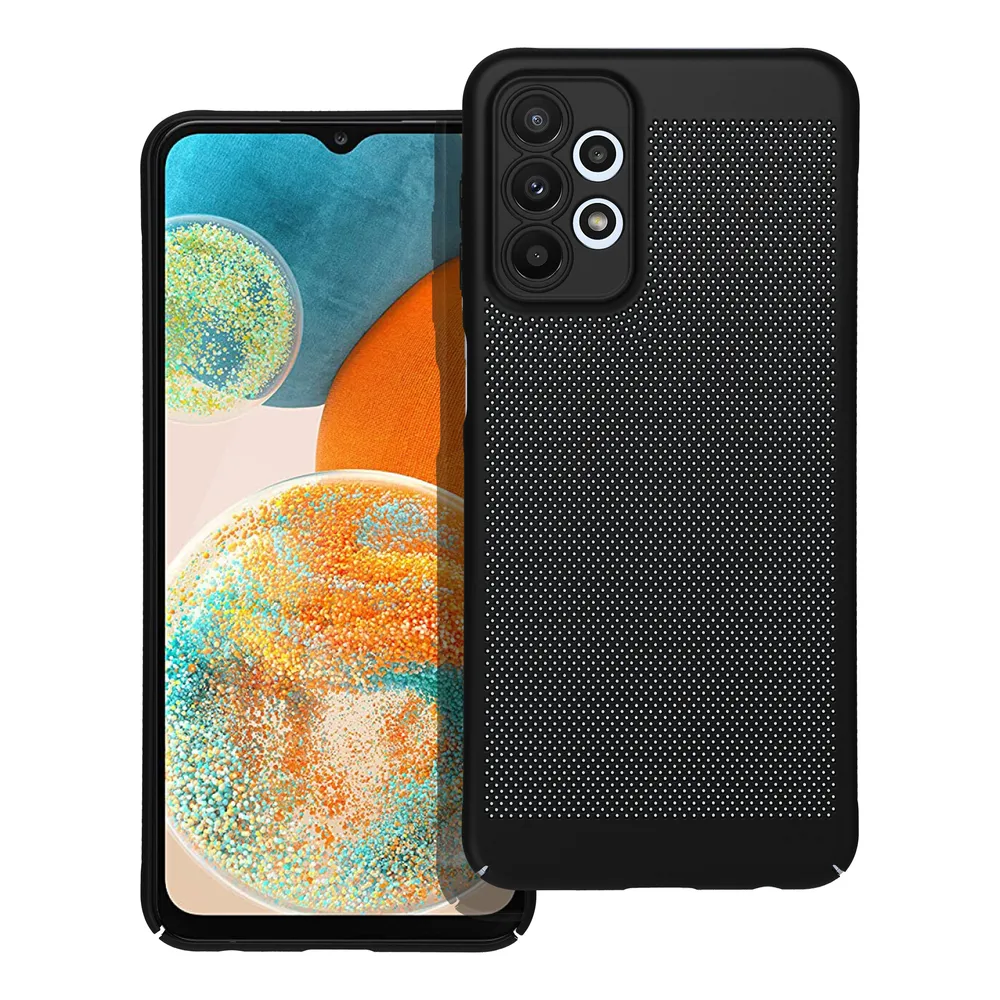Plastové tvrdé pouzdro Coolcase Breezy na mobil Samsung Galaxy A23 / A23 5G Černé