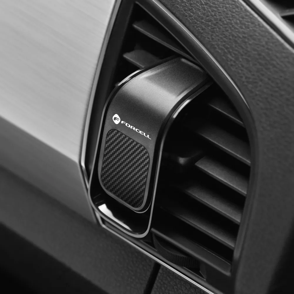 Univerzální magnetický držák do auta FORCELL Carbon B060 do mřížky ventilace