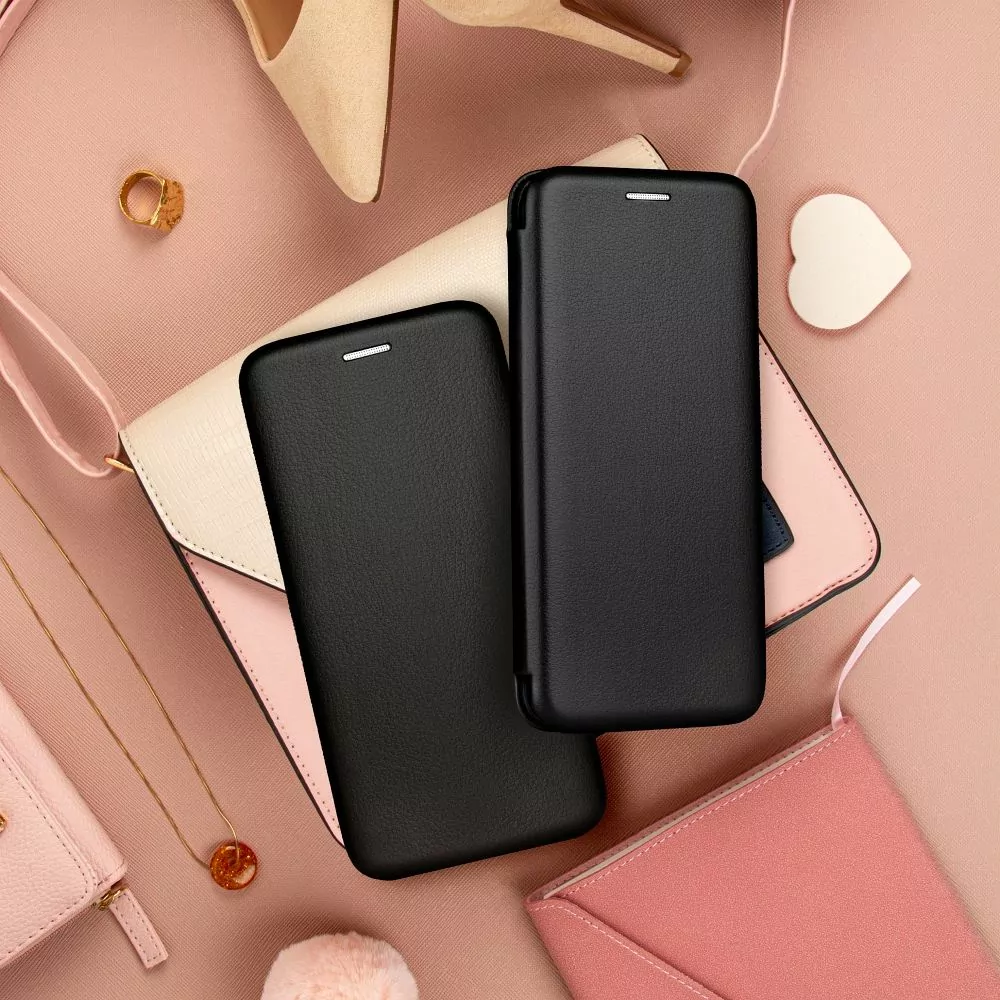 Otevírací flipové pouzdro Coolcase Elegance - Samsung Galaxy A15 / A15 5G černé