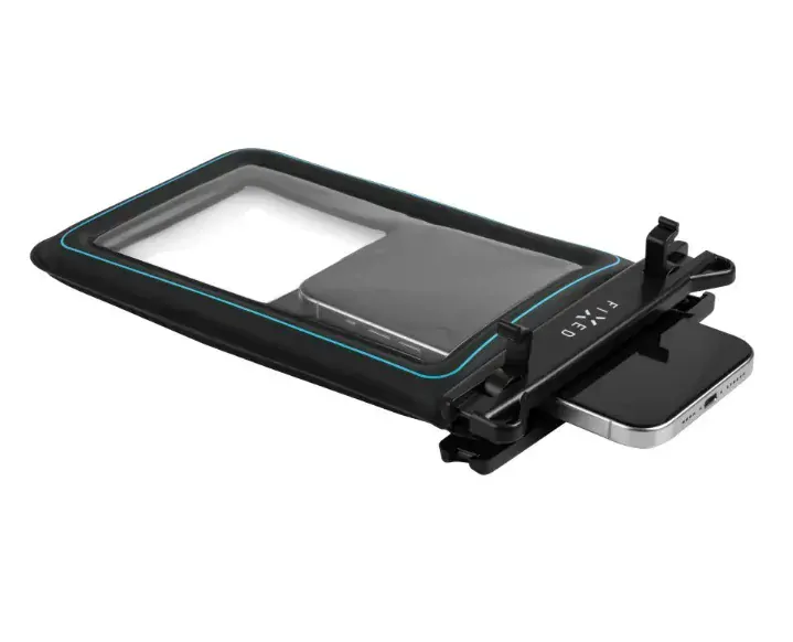 Vodotěsný obal na mobil FIXED Float Max - IPX8 a kvalitním uzamykacím systémem - ROZBALENO