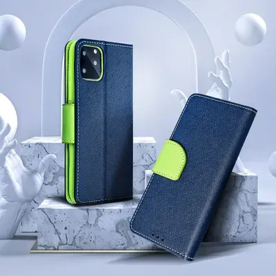 Knížkové flip pouzdro Coolcase Fancy Book - Samsung Galaxy A55 5G - Modré