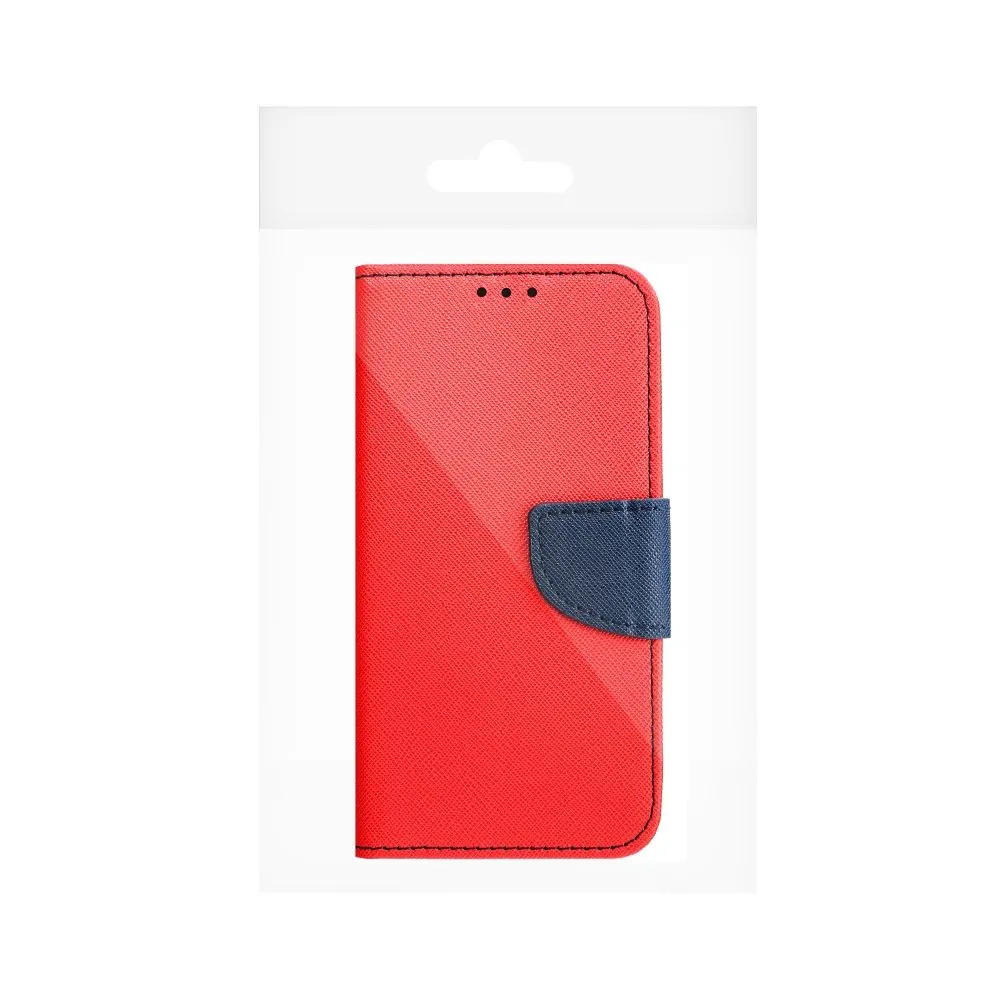 Knížkové flip pouzdro Coolcase Fancy Book - Xiaomi Redmi 13C / Poco C65 - Červené