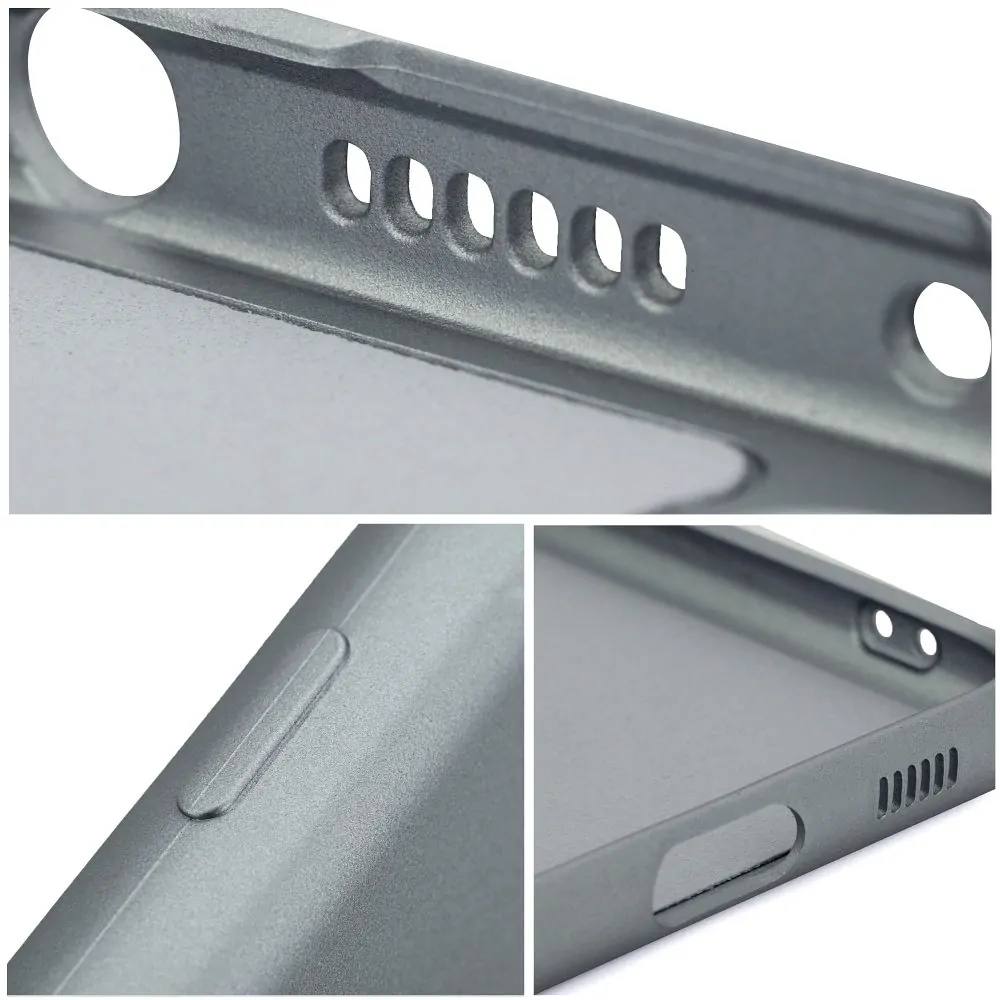 Silikonové pouzdro METALLIC - Samsung Galaxy A25 5G Šedé