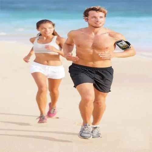Sportovní pouzdro na ruku na běhání Sport Case pro mobily do 6" černé