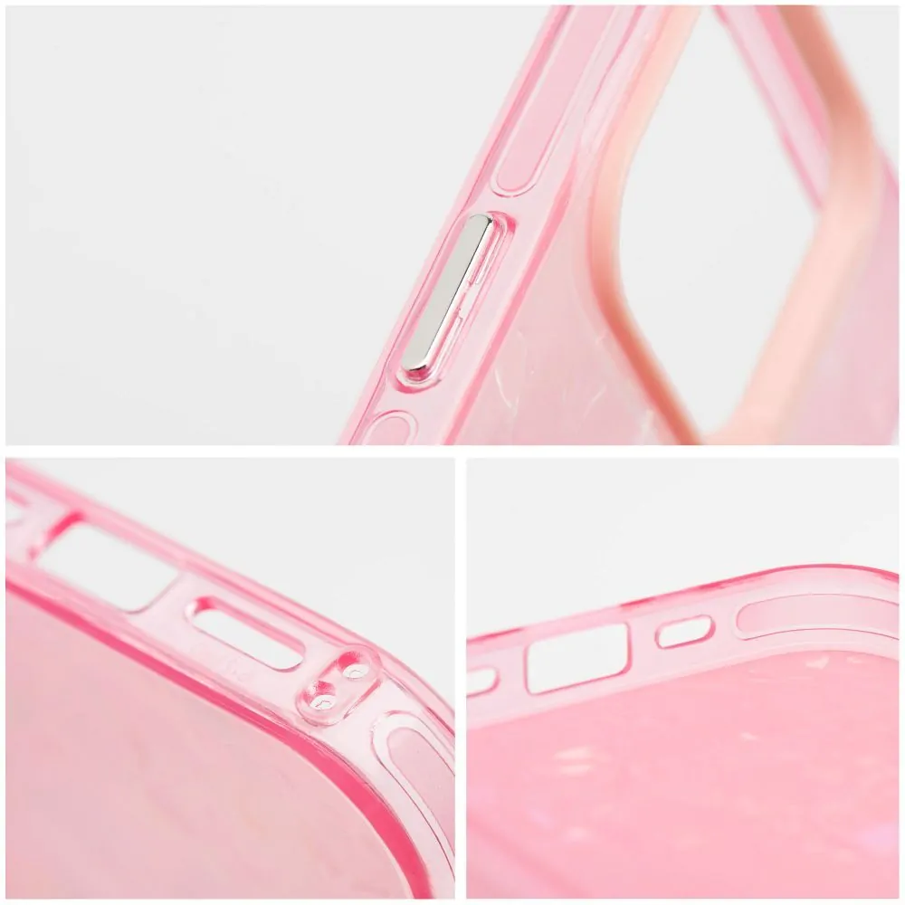 Pouzdro Coolcase TUTTI FRUTTI - Apple iPhone 14 Pro - růžové