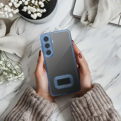 Pouzdro Coolcase Glam - Samsung Galaxy A25 5G - modré