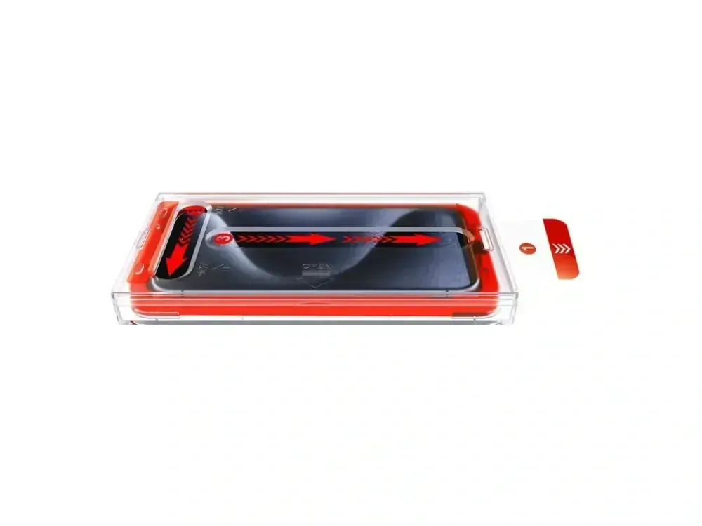 Ochranné 3D sklo Gushield GUG003 - Apple iPhone 11 / XR s aplikátorem (0745314106528)